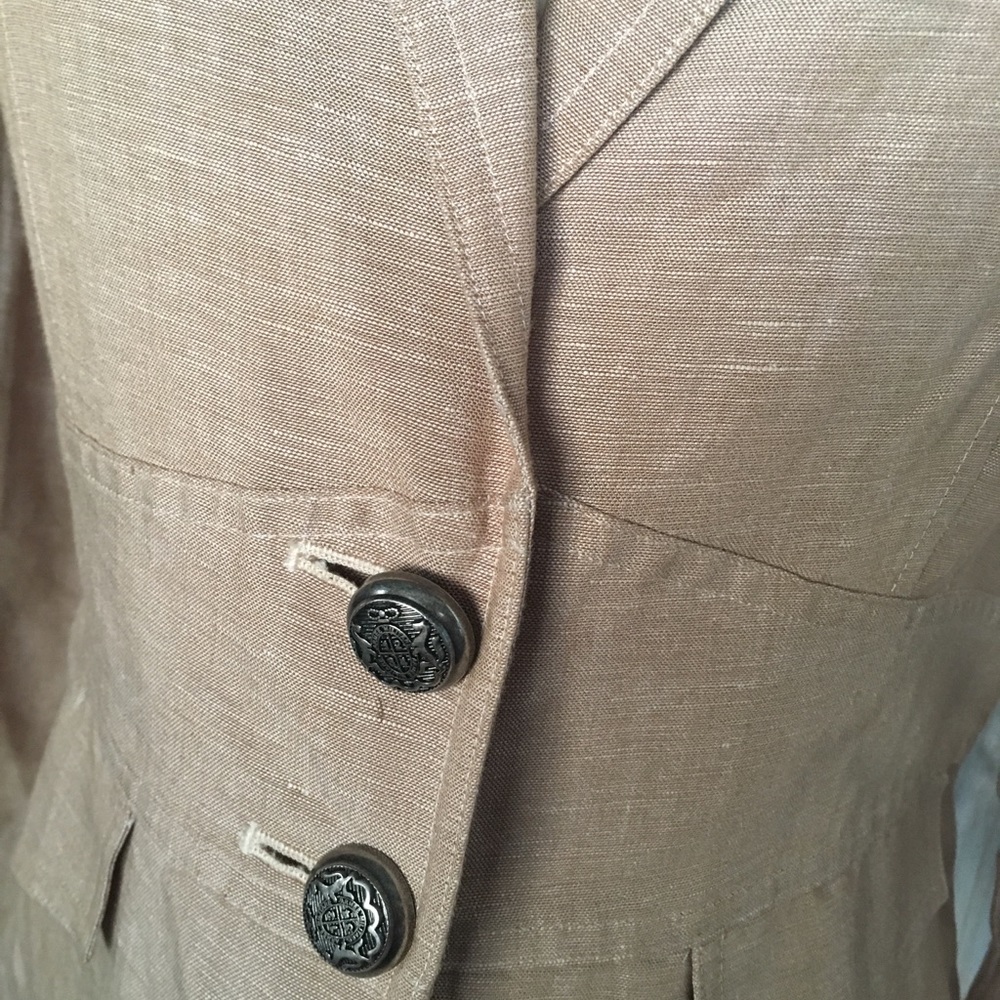 Bandalino | Linen Blazer | Size Small 🧥 - Picture 4 of 6